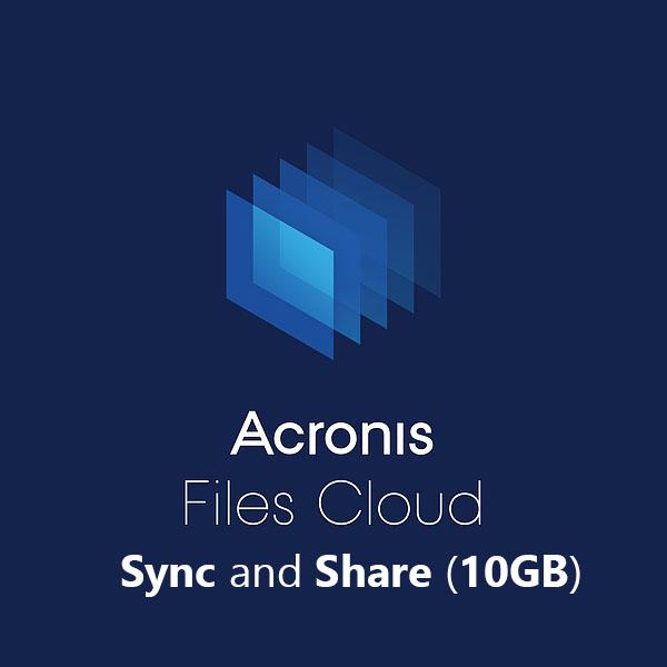Acronis Files Cloud - Sync and Share Files Backup and Sharing Acronis 