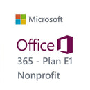 Office 365 - Plan E1 - Nonprofit Office 365 Microsoft