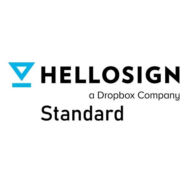 HelloSign WebApp Standard (2 licenses included) - (Yearly) Document Signing HelloSign 