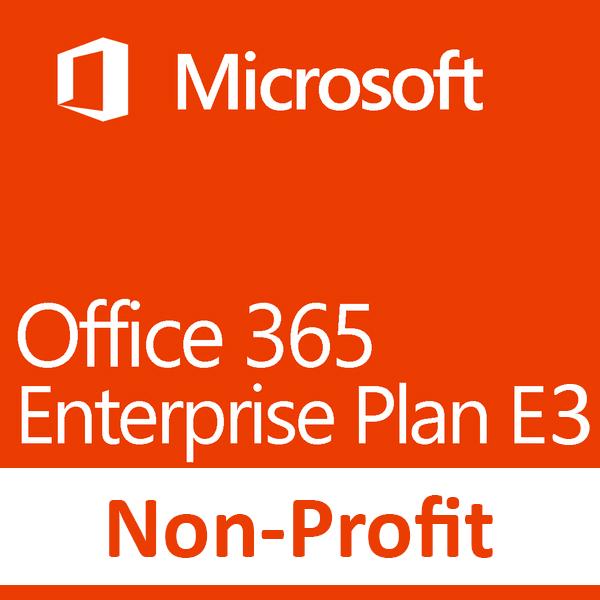 Microsoft 365 E3 - Nonprofit License Microsoft 365 Nonprofit Microsoft 