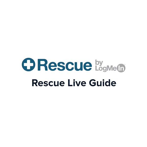 Rescue Live Guide Remote Support LogMeIn 